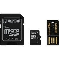 Kingston 16GB Multi Kit / Mobility Kit microSDHC USB SDHC Class 10
