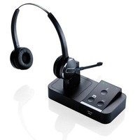 Jabra PRO 9450 Duo langaton headset DECT 1.8/US DECT 6.0 UC musta