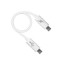 Forever Emergency OTG micro USB / micro USB kaapeli valkoinen