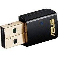 ASUS USB-AC51 AC600 USB-nätverksadapter 802.11ac Dual Band svart