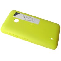Akkukansi / Takakansi Nokia Lumia 530/ Lumia 530 Dual SIM - yellow