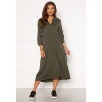 Happy Holly Gabriella dress Khaki green