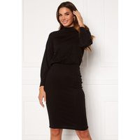 Happy Holly Stella Turtleneck dress Black