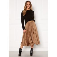 SELECTED FEMME Harmony Pleated Skirt Tigers Eye