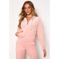 Juicy Couture Robertson Classic Velour Hoodie Pale Pink