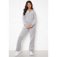 Juicy Couture Del Ray Classic Velour Pant Light Grey Marl