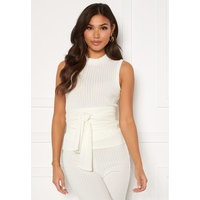 BUBBLEROOM Miley knitted top White
