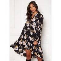 Pieces Nadi LS Dress Black