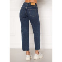 SELECTED FEMME Kate HW Stright Inky Jeans Medium Blue Denim