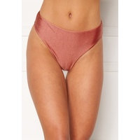 BUBBLEROOM Selina high waist bikini bottom Dark pink