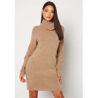 OBJECT Nonsia rib L/S rollneck dress Incense