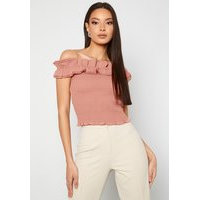 BUBBLEROOM Wilda top Dusty pink