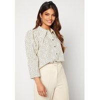 OBJECT Nour 3/4 Shirt Sandshell AOP Dot