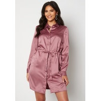 BUBBLEROOM Kelly shirt dress Dusty pink