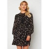 FOREVER NEW Sutton Lace Skater Dress Black Jasmine