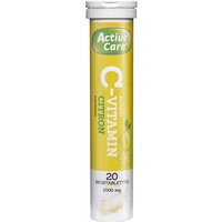C-vitamin 20 tablettia Sitruuna, Active Care
