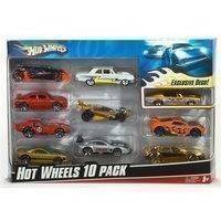Hot Wheels Cars Giftpack 10 kpl/paketti