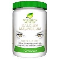 Kalcium Magnesium+D-vitamin 100 tablettia, Naturens apotek