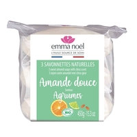 Tvål Mandel 3-pack 3x150 gr, Emma Noël