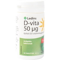 D-vita 50mcg 90 tablettia, Ledins