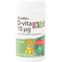 D-vita KIDS 10mcg 90 tablettia, Ledins