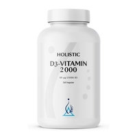 D3-vitamin 360 kapselia, Holistic