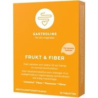 Gastroline Frukt & Fiber 30 tablettia