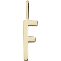 Design Letters Archetype Charm 10 mm Gold A-Z F