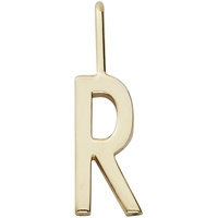 Design Letters Archetype Charm 10 mm Gold A-Z R