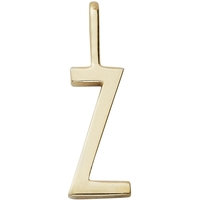 Design Letters Archetype Charm 10 mm Gold A-Z Z