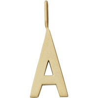Design Letters Archetype Charm 16 mm Gold A-Z A
