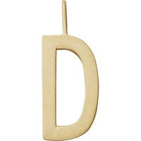 Design Letters Archetype Charm 16 mm Gold A-Z D