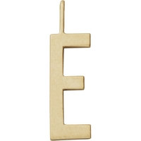 Design Letters Archetype Charm 16 mm Gold A-Z E