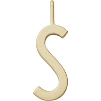 Design Letters Archetype Charm 16 mm Gold A-Z S