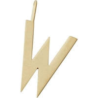 Design Letters Archetype Charm 16 mm Gold A-Z W
