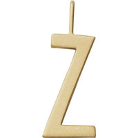Design Letters Archetype Charm 16 mm Gold A-Z Z