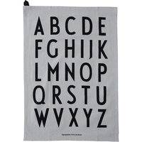 Design Letters Classic Keittiöpyyhe 2 kpl Harmaa