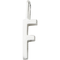 Design Letters Archetype Charm 10 mm Silver A-Z F