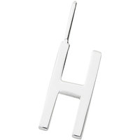 Design Letters Archetype Charm 10 mm Silver A-Z H