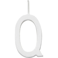 Design Letters Archetype Charm 16 mm Silver A-Z Q