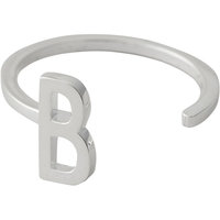 Design Letters Ring Silver A-Z B