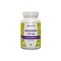 Magnesium 375 mg 90 kapselia, Alpha plus