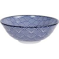 Nippon Blue Soba Kulho 21 cm Waves, Tokyo Design Studio