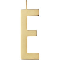 Design Letters Archetype Charm 30 mm Gold A-Z E
