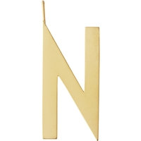 Design Letters Archetype Charm 30 mm Gold A-Z N