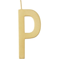 Design Letters Archetype Charm 30 mm Gold A-Z P