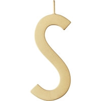 Design Letters Archetype Charm 30 mm Gold A-Z S