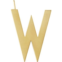 Design Letters Archetype Charm 30 mm Gold A-Z W