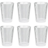 Stelton Pilastro Juomalasit 6-pack Kirkas