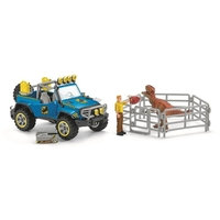 Schleich 41464 Maastoauto Dinosaurusten Ulkovartio